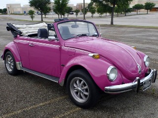 Right front 1971 Volkswagen Super Beetle